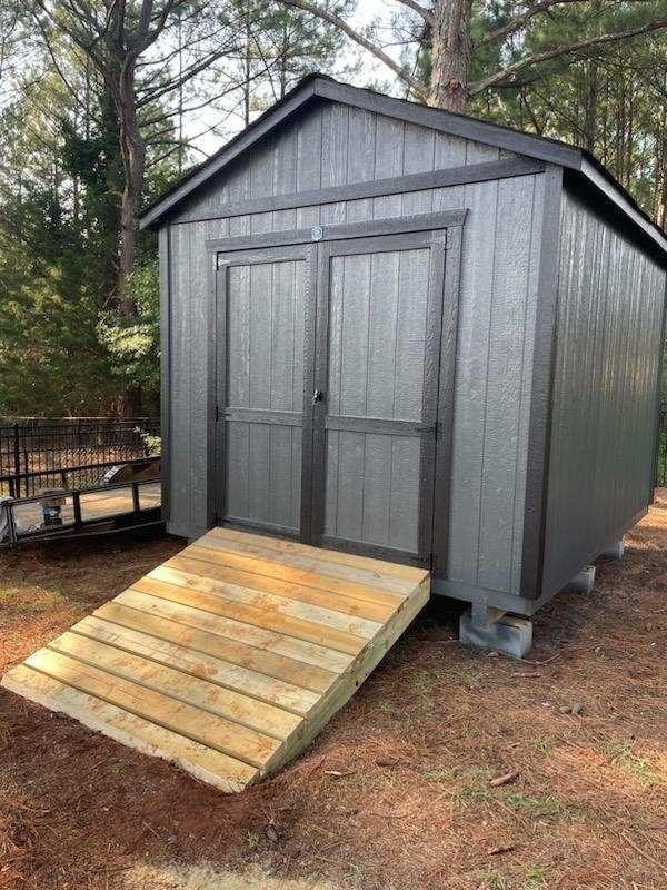 8 foot barn